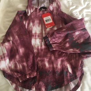 North Face wind breaker